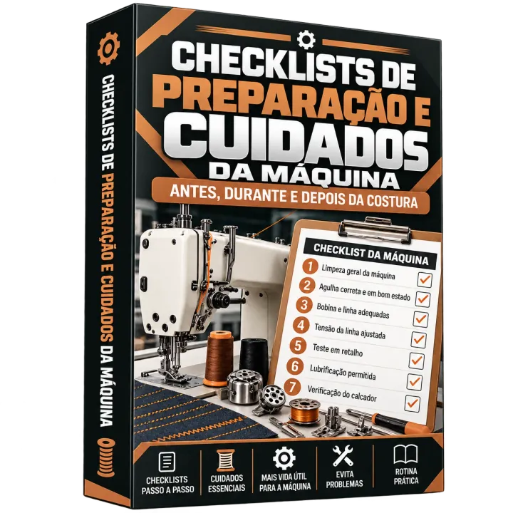 Bônus 4: Checklists de Preparação e Cuidados da Máquina